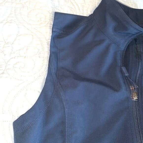 Port Authority Womens Soft Shell Vest S Navy Blue Polyester - Picture 5 of 10